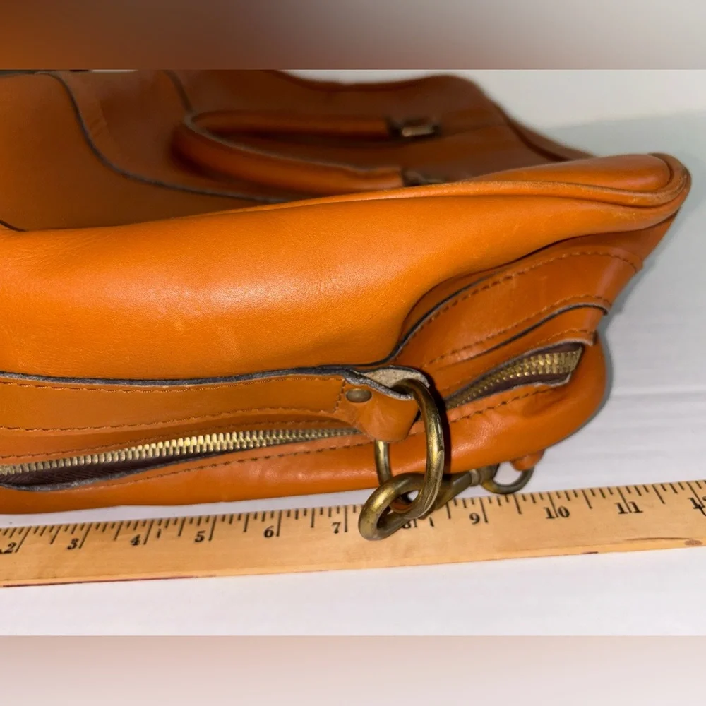 Vintage Condor USA Classic Brown Leather Men's Travel Bag